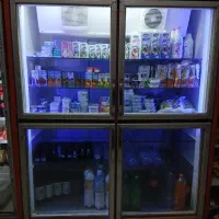 یخچال ویترینی چهار درب فروشگاهی