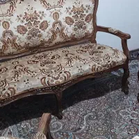 مبل سلطنتی مدل فرحی  به همراه میز ناهار خوری