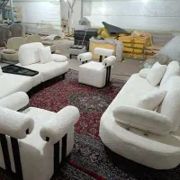یک دست مبلمان تدی کف نمایشگاهی آماده تحویل