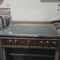 اجاق گاز ۵ شعله تمیز سالن بدون ایراد و پوسیدگی|اجاق گاز و لوازم برقی پختوپز|رودسر, |دیوار