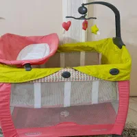 تخت پارک کودک  GRACO مدل Contour Vibe|تخت و صندلی بچه|تهران, جنت‌آباد مرکزی|دیوار