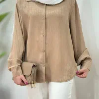 شومیز ساتن ابریشم یارا|لباس|دهدشت, |دیوار