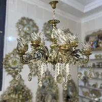 لوستر برنز برنزی اصل عمده و تک زیر قیمت(برنز برتر)|لوستر و چراغ آویز|کرمانشاه, |دیوار