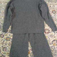 ست پلیور شلوار بافت زنانه