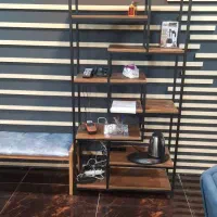 استند فلزی قفسه کتابخانه استند گل(فروشگاه قبادی)|کتابخانه، شلف، قفسههای دیواری|تهران, یافت آباد جنوبی|دیوار