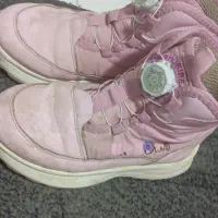 کفش دخترونه .بوت کرومی