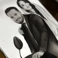 طراحی چهره هدیه باارزش|تابلو، نقاشی، عکس|بندرعباس, |دیوار