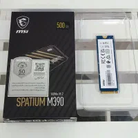 حافظه اس اس دی MSI Spatium M390 500GB Gen3