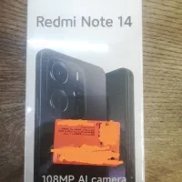 شیائومی ردمی نت note14 پلمپ مشکی 256 رام8 گلوبال