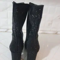 یک عدد بوت مشکی و کیف هردو شاین|کیف، کفش، کمربند|پاکدشت, پاکدشت (مامازند)|دیوار