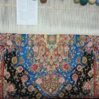 فرش نیمه کاره|فرش|تبریز, |دیوار