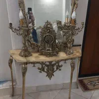 آینه شمعدان برنج|بوفه، ویترین، کنسول|تهران, آرارات|دیوار
