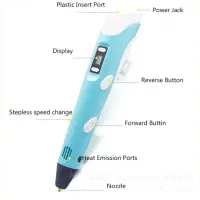 قلم سهبعدی (3D Pen) - در هوا نقاشی کنید|اسباببازی|مشهد, امیریه|دیوار