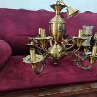 لوستر و دیوارکوب برنجی