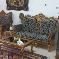 مبل۷نفره تروتمیز باعسلی|مبلمان خانگی و میز عسلی|خرمآباد, |دیوار