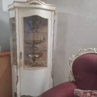 بوفه چوب راش، برنز کاری