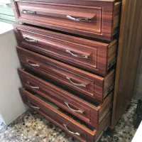 دراور طرح چوب با آینه|جاکفشی، کمد، دراور|پرند, فاز ۲|دیوار