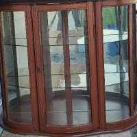 بوفه ویترین کاملا سالم چوب راش با کیفیت|بوفه، ویترین، کنسول|رشت, گلسار|دیوار