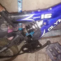 دوچرخه16پره دوبل و کمک فنر دار