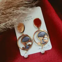 گوشواره رزینی
