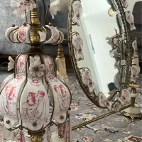 آینه و شمعدان آنتیک