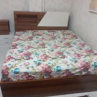 سرویس خواب دو نفره کامل وتمییز|تخت و سرویس خواب|ابریشم, |دیوار