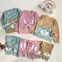 بلوز شلوار عروسکی مناسب ۹ ماه تا ۲ سال