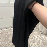 شلوار دم پا مشکی