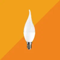 لامپ ۷ وات اشکی  لوستری ال ای دی سفید و زرد