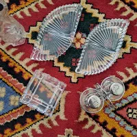 کریستال و آبلیمو خوری قدیمی ژاپنی