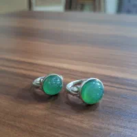 انگشتر  ست تقیق نقره