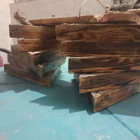 لوستر چوبی|لوستر و چراغ آویز|قم, وادی السلام|دیوار