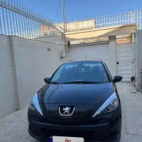 پژو207iپاناراما مشکی دنده tu5pمدل 1404