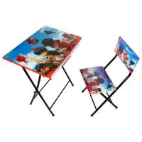 میز و صندلی تحریر کودک صندوقدار تاشو