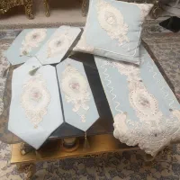 رانر مخمل جواهردوزی|پرده، رانر، رومیزی|شیراز, قدوسی غربی|دیوار