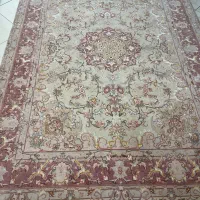 قالیچه ۳ متری تبریز ۵۰ رج ابریشم