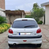 پژو ۲۰۶ تیپ ۵ مدل ۸۹|خودرو سواری و وانت|ساری, |دیوار