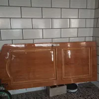 فروش درب چوبی نو از چوب راش