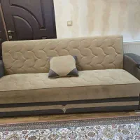 مبل تکی راحتی تخت شو کاملا سالم|مبلمان خانگی و میز عسلی|مرند, |دیوار