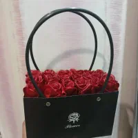 گل های روبانی|گل مصنوعی|یزد, |دیوار