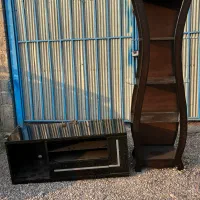 میز تلویزیون و دکور با هم بفروش میرسد قیمت مناسب