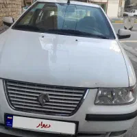 ماشین سمند سفیدLX EF7|خودرو سواری و وانت|مشکین‌دشت, |دیوار