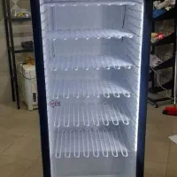 فریزر ایستاده فروشگاهی.LED پشت شیشه