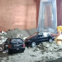 ماکت ماشین فلزی -  پراید ۱۱۱|اسباب‌‌بازی|کرج, عظیمیه|دیوار