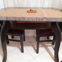 میز نهار خوری ۴نفره|میز و صندلی غذاخوری|نسیمشهر, |دیوار