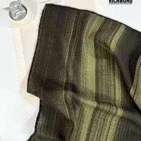 شال های راه راه پاییزه در رنگ های پاییزی زیبا|لباس|رزن, |دیوار