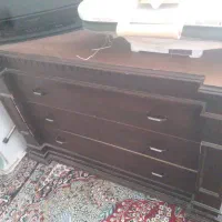 سرویس خواب دو نفره چوب راش با تشک|تخت و سرویس خواب|تهران, تهرانپارس شرقی|دیوار
