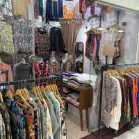 شومیز حریر و نخی استوک زنانه|لباس|ساری, |دیوار