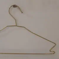 تعدادی چوب لباسی فلزی طلایی|جاکفشی، کمد، دراور|مشهد, حسینآباد|دیوار