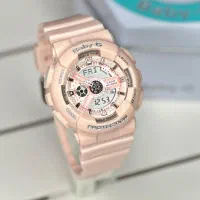 ساعت کاسیو ژاپن بچگانه زنانه بیبی جی رنگبندیBaby-G